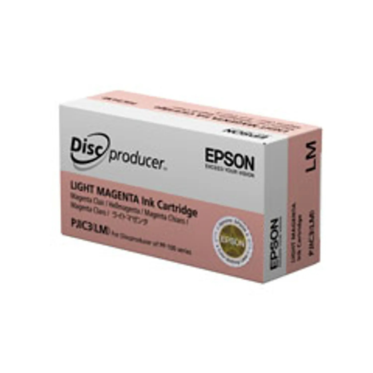 Epson C13S020690, Discproducer, Cartucho de Tinta Magenta Claro, PJIC7(LM)
