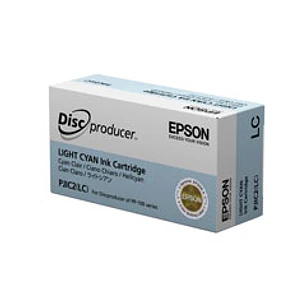 Epson C13S020689, Discproducer, Cartucho de Tinta Cian Claro, PJIC7(LC)