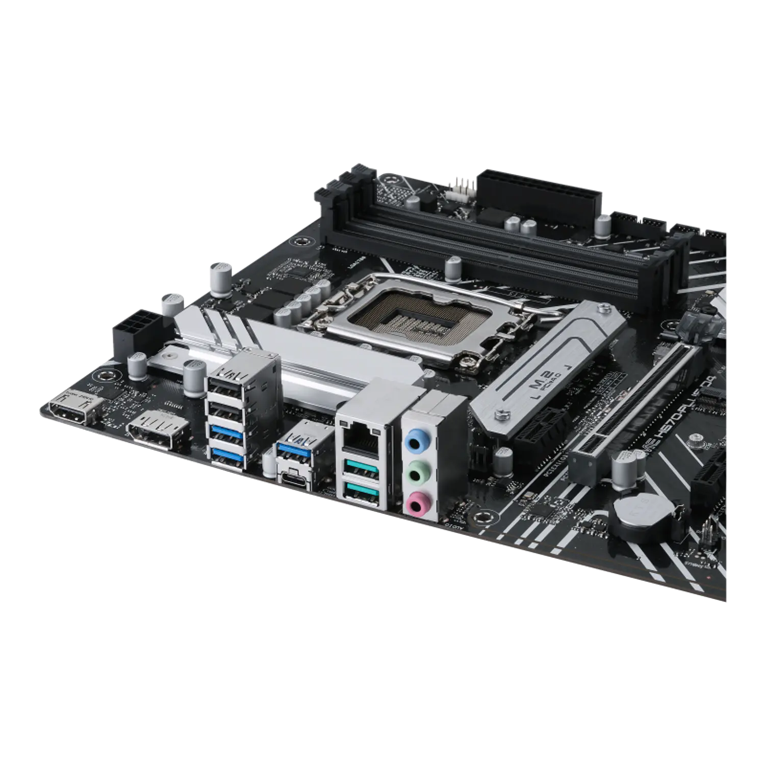 ASUS PRIME H670-PLUS D4, Placa Madre LGA 1700, Intel H670, ATX, DDR4 5066 OC, 3x M.2, PCIe 4.0, 2.5Gb LAN, HDMI, DisplayPort 6