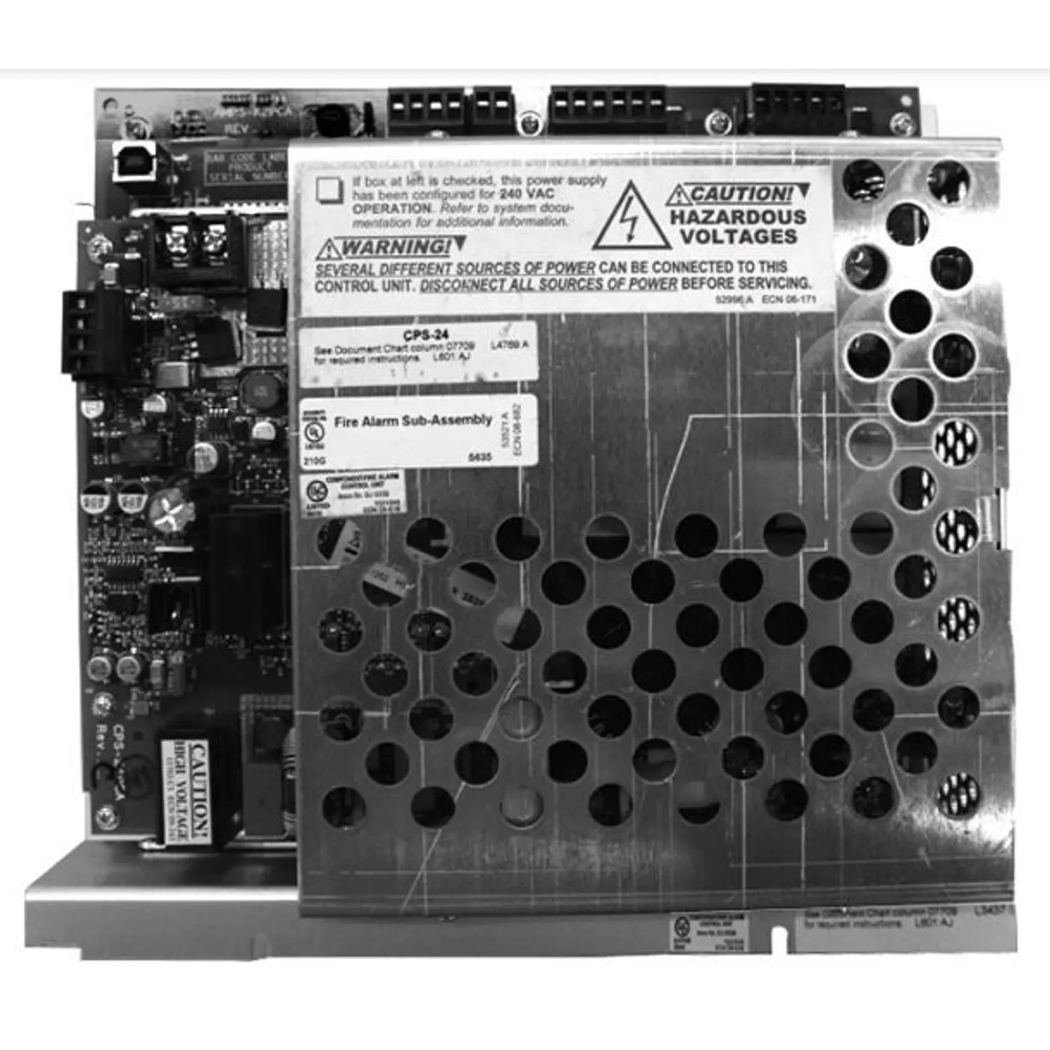 Notifier AMPS-24E Fuente de Alimentación Direccionable 24V 2