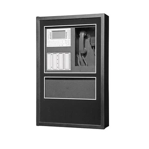 Notifier DR-C4, Puerta Negra con Ventana de 3 Niveles para Gabinete CAB-4