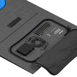 Forza FPV-T060W, Panel Solar Portátil 60W, IP65, Resistente Al Agua