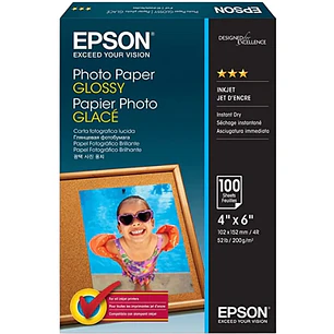 Epson S042038 Papel Fotográfico Brillante 4x6