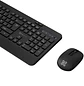 Klip Xtreme KBK-750 Encourage, Combo Inalámbrico Teclado y Mouse, Bluetooth y 2.4GHz, Negro - Miniatura 2