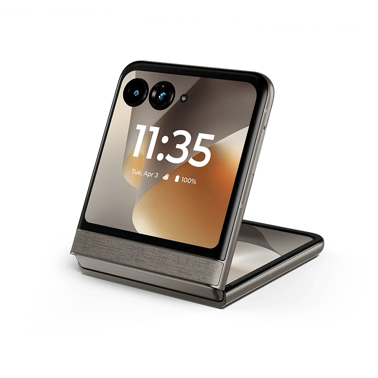 Motorola Razr 70 Smartphone Plegable 5G, 6.9'' AMOLED LTPO 120Hz, Cámara Dual 50MP+50MP OIS, 12GB RAM, 512GB, Android 16, IP48, Gris 1