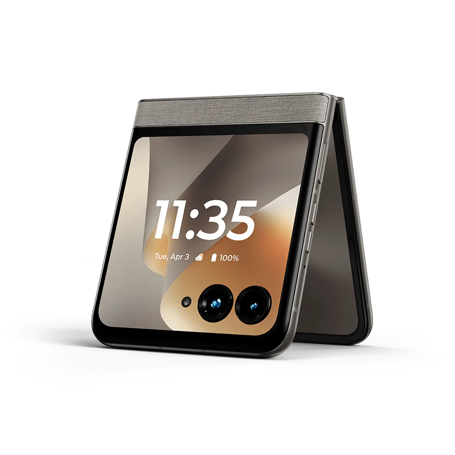 Motorola Razr 70 Smartphone Plegable 5G, 6.9'' AMOLED LTPO 120Hz, Cámara Dual 50MP+50MP OIS, 12GB RAM, 512GB, Android 16, IP48, Gris 2