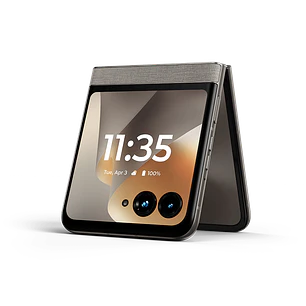 Motorola Razr 70 Smartphone Plegable 5G, 6.9'' AMOLED LTPO 120Hz, Cámara Dual 50MP+50MP OIS, 12GB RAM, 512GB, Android 16, IP48, Gris