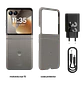 Motorola Razr 70 Smartphone Plegable 5G, 6.9'' AMOLED LTPO 120Hz, Cámara Dual 50MP+50MP OIS, 12GB RAM, 512GB, Android 16, IP48, Gris - Miniatura 5