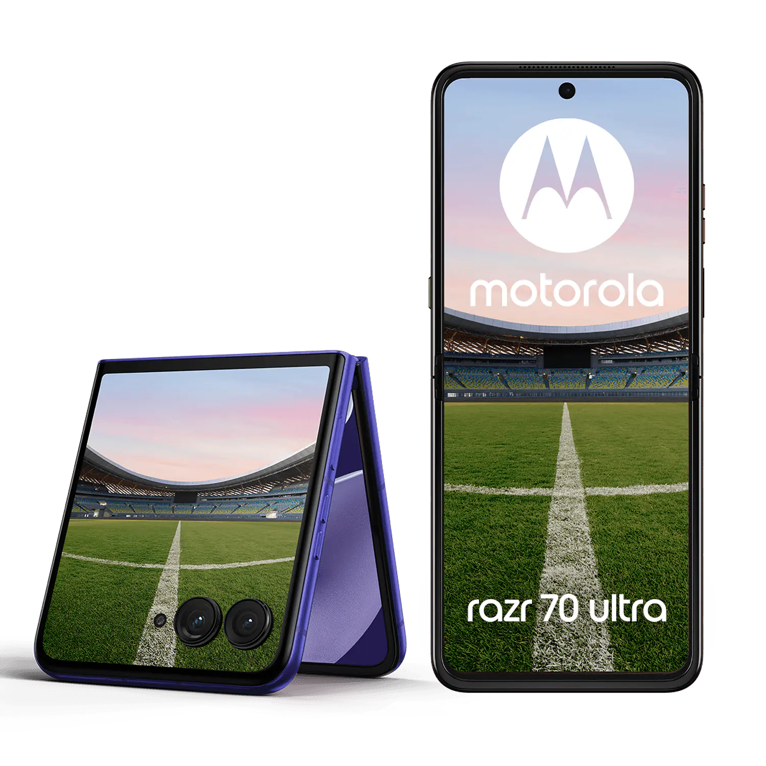 Motorola Razr 70 Ultra 16GB RAM + 1TB Smartphone Plegable 5G, Snapdragon 8 Elite, Pantalla LTPO 7”, Cámara 50MP OIS, Android 16, IP48, Azul 1