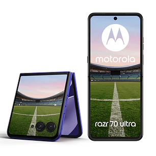Motorola Razr 70 Ultra 16GB RAM + 1TB Smartphone Plegable 5G, Snapdragon 8 Elite, Pantalla LTPO 7”, Cámara 50MP OIS, Android 16, IP48, Azul
