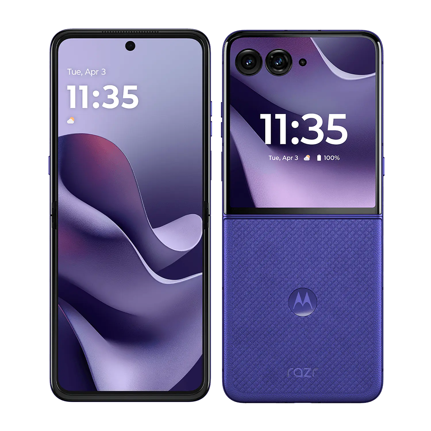 Motorola Razr 70 Ultra 16GB RAM + 1TB Smartphone Plegable 5G, Snapdragon 8 Elite, Pantalla LTPO 7”, Cámara 50MP OIS, Android 16, IP48, Azul 4