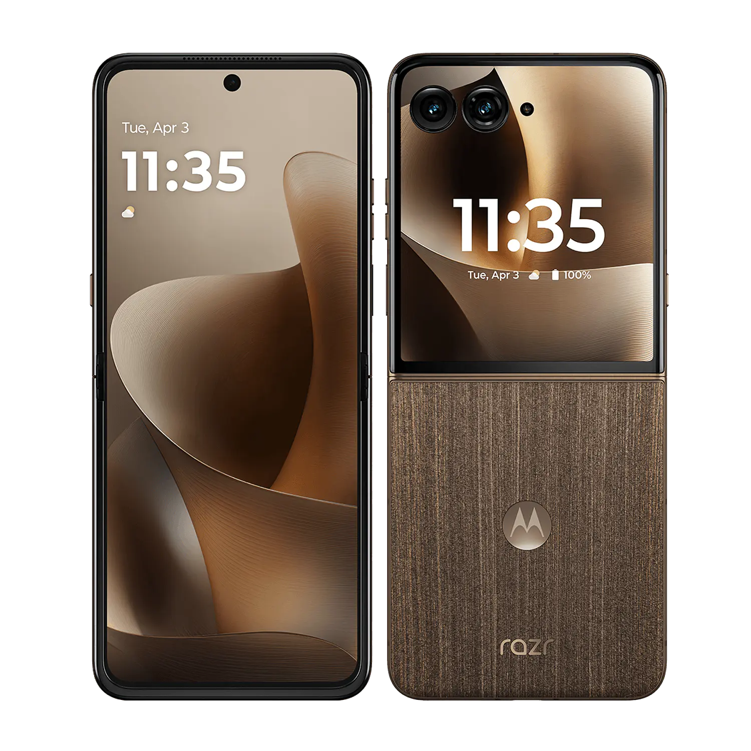 Motorola Razr 70 Ultra 16GB RAM + 1TB Smartphone Plegable 5G, Snapdragon 8 Elite, Pantalla LTPO 7”, Cámara 50MP OIS, Android 16, IP48, Cafe 3