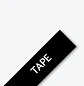 Brother TZe-335 Cinta Laminada Blanco sobre Negro 12 mm x 8 m - Miniatura 2