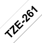 Brother TZe-261 Cinta Laminada Negro sobre Blanco 36 mm x 8 m - Miniatura 3