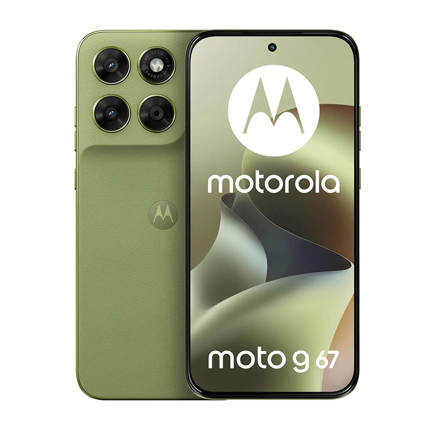Motorola Moto G67 4GB RAM + 256GB Smartphone 5G, Pantalla AMOLED 120Hz 6.8”, Cámara 50MP, Android 16, NFC, IP64, TurboPower 33W, Lima 1