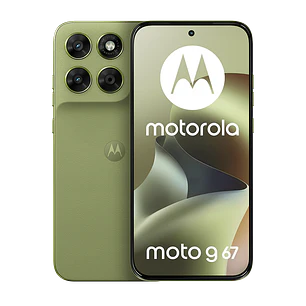 Motorola Moto G67 4GB RAM + 256GB Smartphone 5G, Pantalla AMOLED 120Hz 6.8”, Cámara 50MP, Android 16, NFC, IP64, TurboPower 33W, Lima