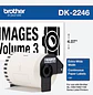 Brother DK-2246 Etiqueta Continua Negro sobre Blanco 103 mm x 30,48 m - Miniatura 1