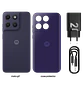 Motorola Moto G17 4GB RAM + 128GB Smartphone Android 15, Pantalla 6.7” LCD, Cámara 50MP, Dolby Atmos, Batería 5200mAh, IP64, Arandano - Miniatura 2