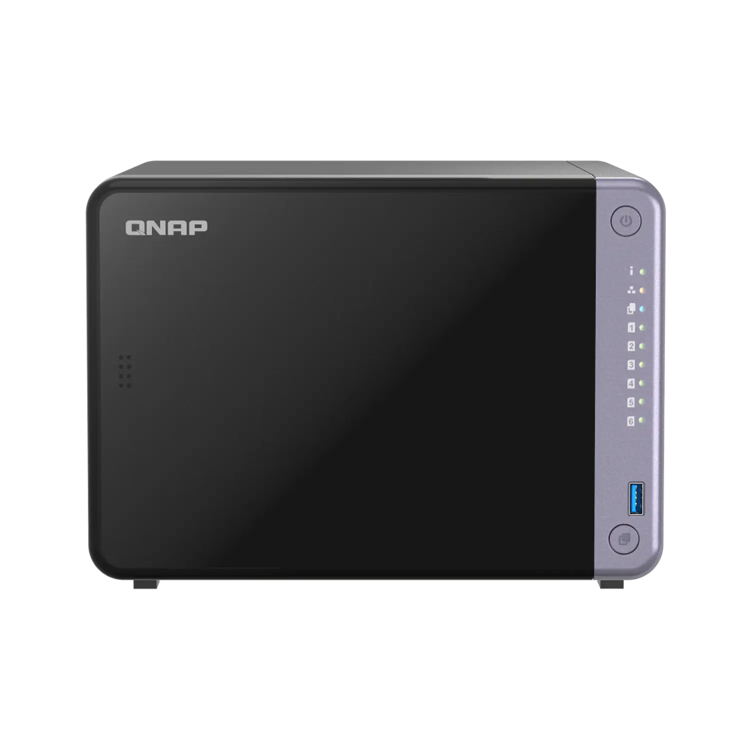 QNAP TS-632X-4G NAS 6 Bahías, Quad-Core 2.0GHz, 4GB DDR4, 10GbE SFP+ y 2.5GbE 1