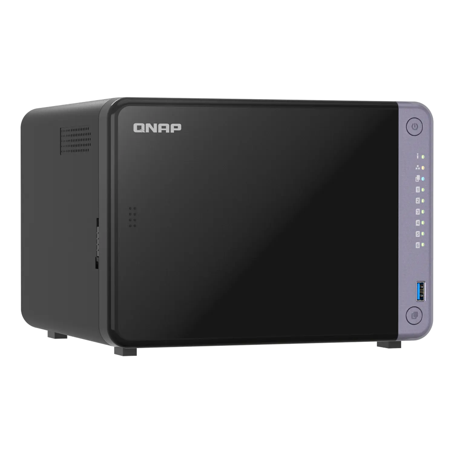 QNAP TS-632X-4G NAS 6 Bahías, Quad-Core 2.0GHz, 4GB DDR4, 10GbE SFP+ y 2.5GbE 3