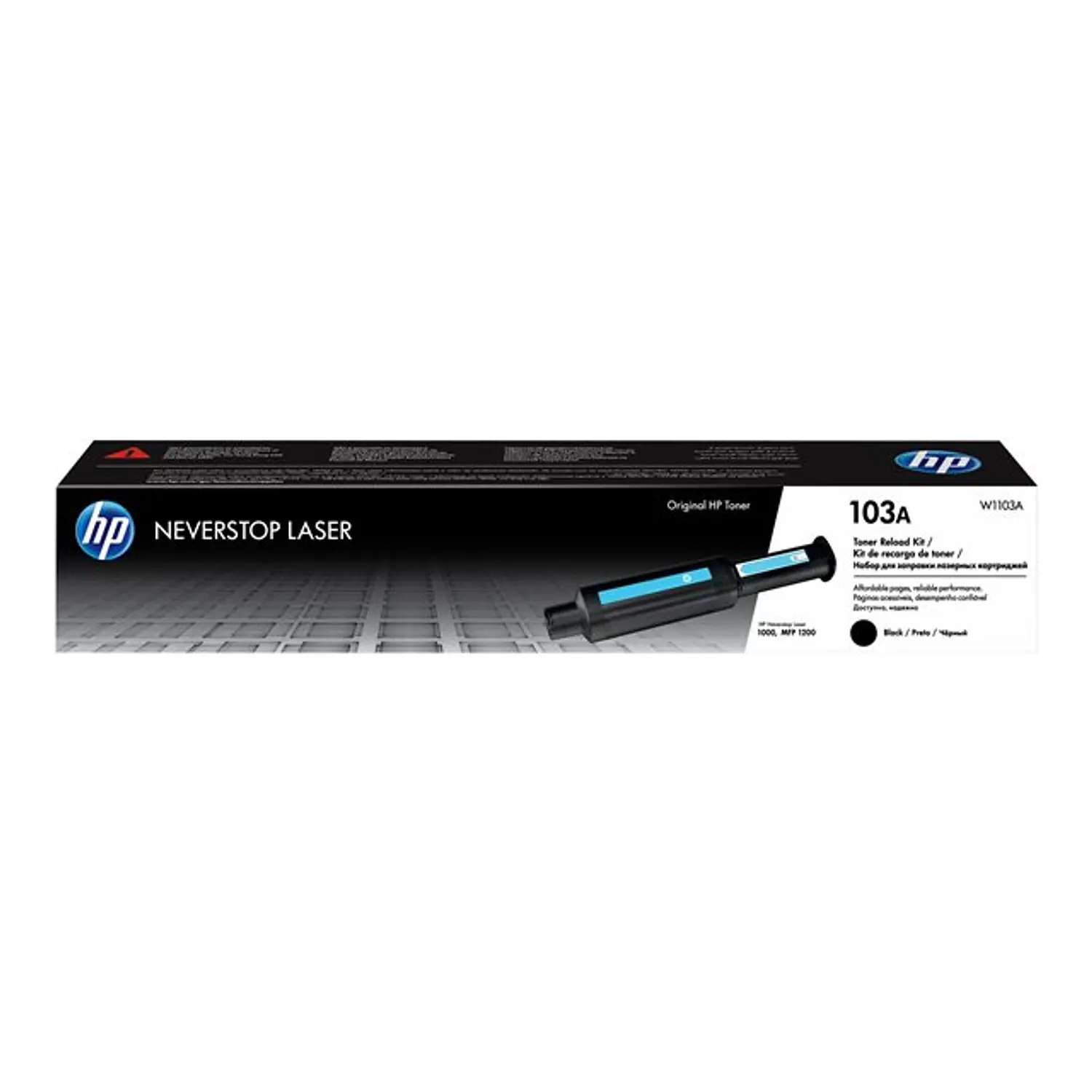 HP 103A W1103A Recarga de Tóner Negro Original Neverstop Laser 2.500 Páginas