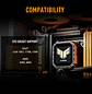 ASUS TUF Gaming LC III 360 ARGB LCD 90RC01A1-B0AAY0 Refrigeración Líquida CPU AIO 360mm - thumbnail 16