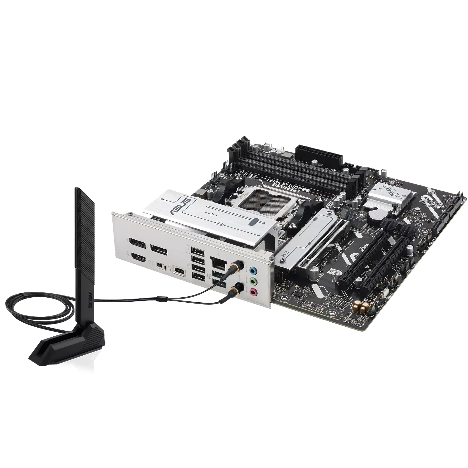 ASUS PRIME B840M-A WIFI Placa Madre AM5 B840 DDR5 WiFi 6E Micro-ATX Ryzen 6