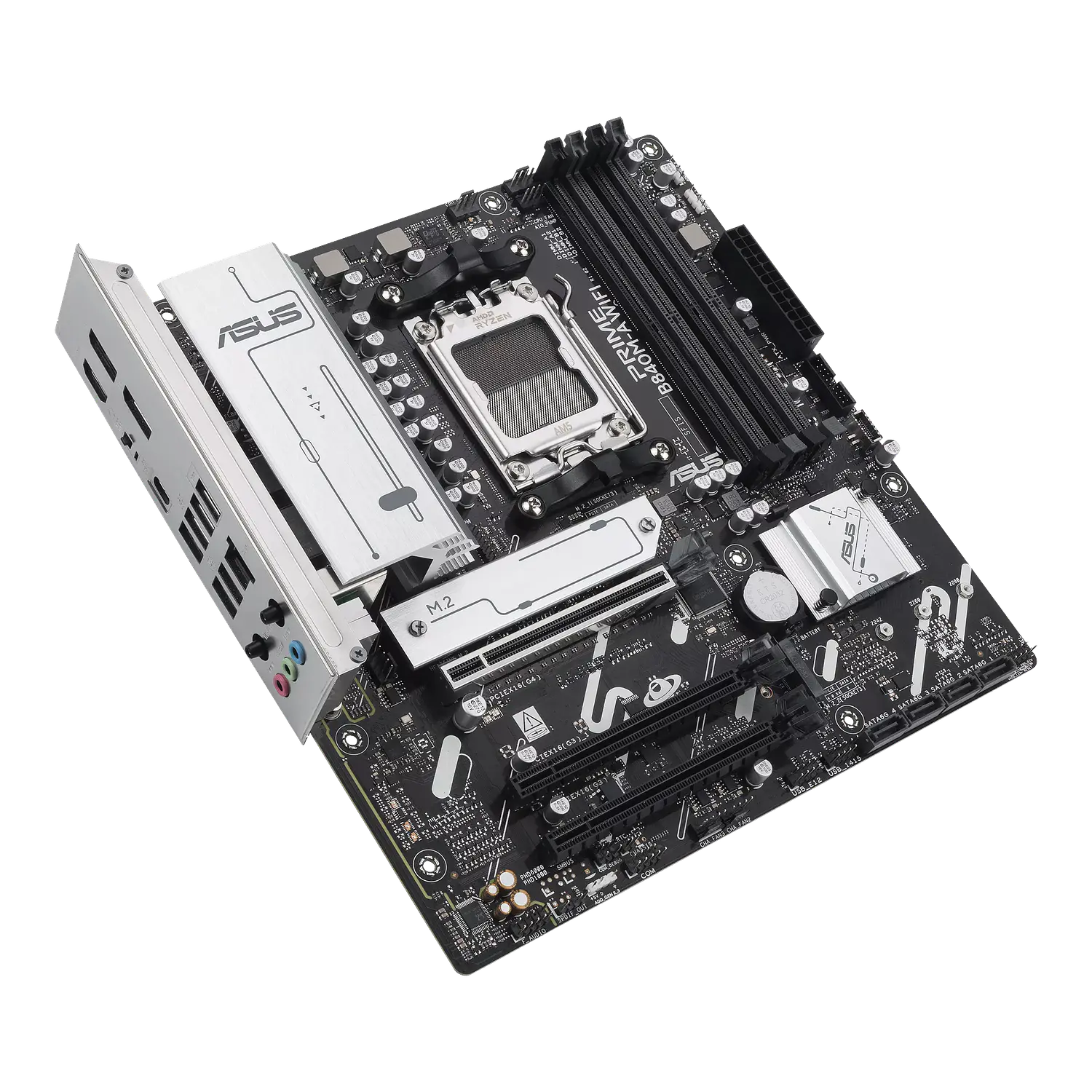 ASUS PRIME B840M-A WIFI Placa Madre AM5 B840 DDR5 WiFi 6E Micro-ATX Ryzen 4