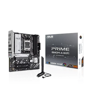 ASUS PRIME B840M-A WIFI Placa Madre AM5 B840 DDR5 WiFi 6E Micro-ATX Ryzen