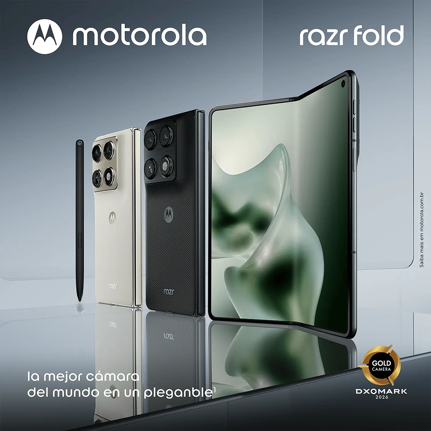 Motorola Razr Fold Smartphone Plegable 5G, Snapdragon 8 Gen 5, 16GB RAM 1TB, Cámara 50MP, WiFi 7, Batería 6000 mAh, Carga 90W, Negro 4