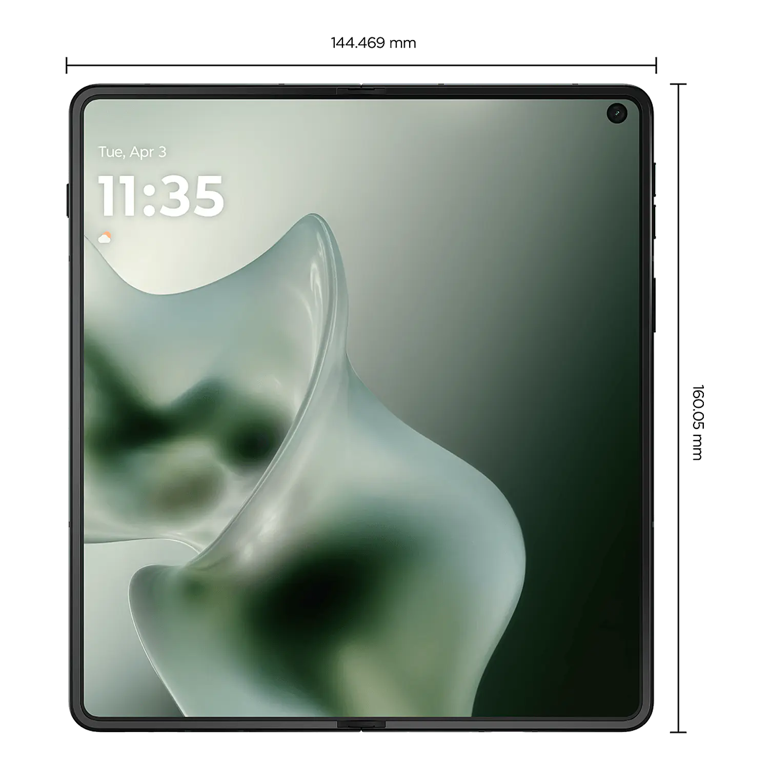 Motorola Razr Fold Smartphone Plegable 5G, Snapdragon 8 Gen 5, 16GB RAM 1TB, Cámara 50MP, WiFi 7, Batería 6000 mAh, Carga 90W, Negro 5