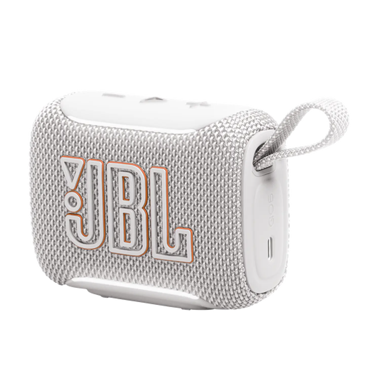 JBL Go 5 Parlante Bluetooth Portátil, Speaker Inalámbrico IP68, Sonido JBL Pro, Auracast, USB-C, Resistente al Agua y Polvo, Hasta 10 Horas de Batería, Blanco 7