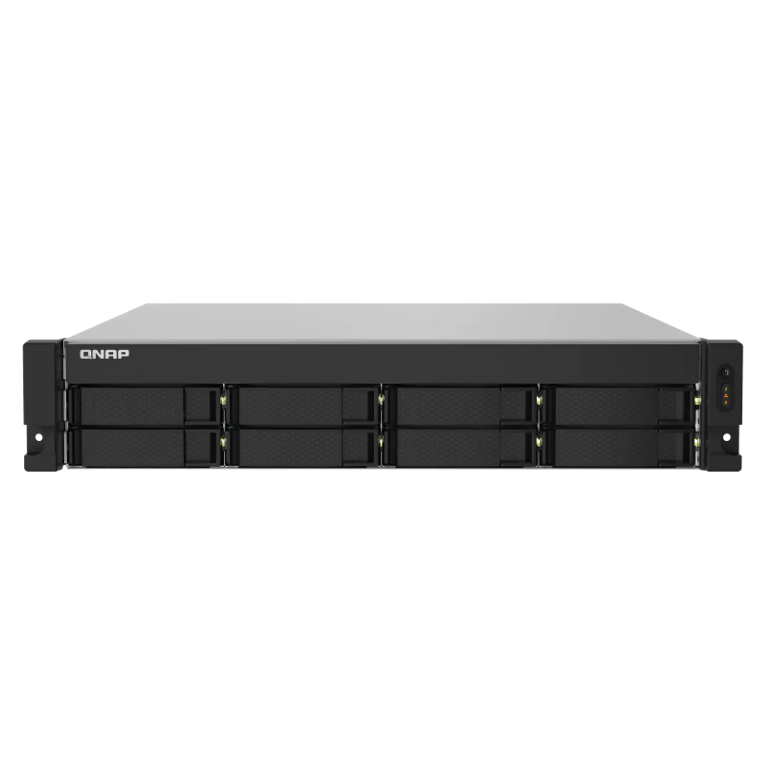QNAP TS-832PXU-RP NAS Rackmount 2U 8 Bahías, AnnapurnaLabs AL324 Quad-Core 1.7GHz, 4GB DDR4, 2x 10GbE SFP+, 2x 2.5GbE, Fuente Redundante 1