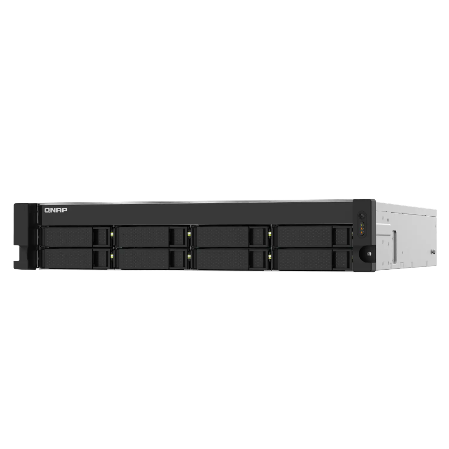 QNAP TS-832PXU-RP NAS Rackmount 2U 8 Bahías, AnnapurnaLabs AL324 Quad-Core 1.7GHz, 4GB DDR4, 2x 10GbE SFP+, 2x 2.5GbE, Fuente Redundante 2