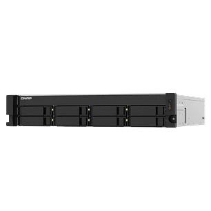 QNAP TS-832PXU-RP NAS Rackmount 2U 8 Bahías, AnnapurnaLabs AL324 Quad-Core 1.7GHz, 4GB DDR4, 2x 10GbE SFP+, 2x 2.5GbE, Fuente Redundante
