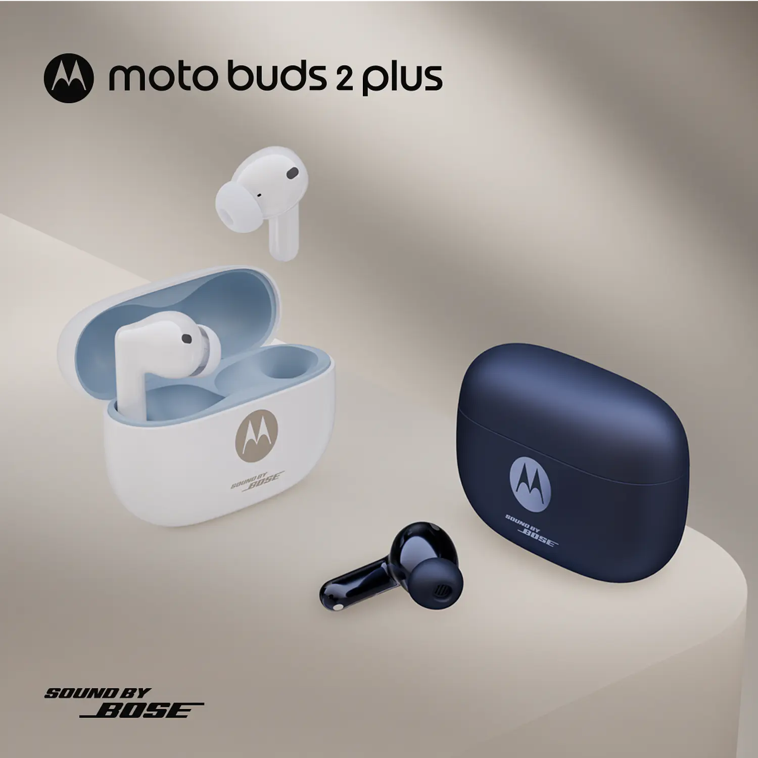 Motorola Moto Buds 2 Plus Audífonos Inalámbricos, Sonido Bose, Hi-Res, ANC Adaptativo, Bluetooth 6.0, IP54, 40H, Blanco 8