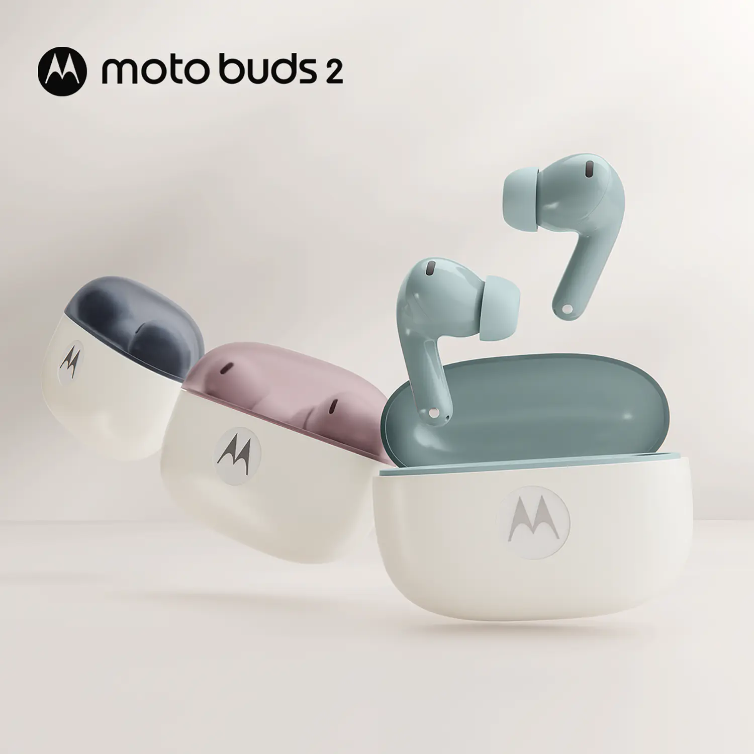 Motorola Moto Buds 2 Audífonos Inalámbricos, Sonido Espacial, ANC, Bluetooth 6.0, IP54, 48H, Negro 8