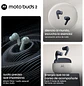 Motorola Moto Buds 2 Audífonos Inalámbricos, Sonido Espacial, ANC, Bluetooth 6.0, IP54, 48H, Negro - thumbnail 7
