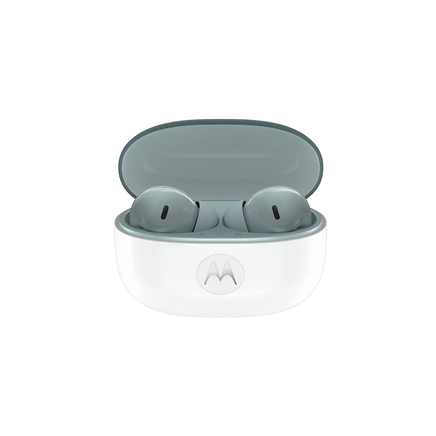 Motorola Moto Buds 2 Audífonos Inalámbricos, Sonido Espacial, ANC, Bluetooth 6.0, IP54, 48H, Gris 1