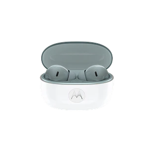 Motorola Moto Buds 2 Audífonos Inalámbricos, Sonido Espacial, ANC, Bluetooth 6.0, IP54, 48H, Gris
