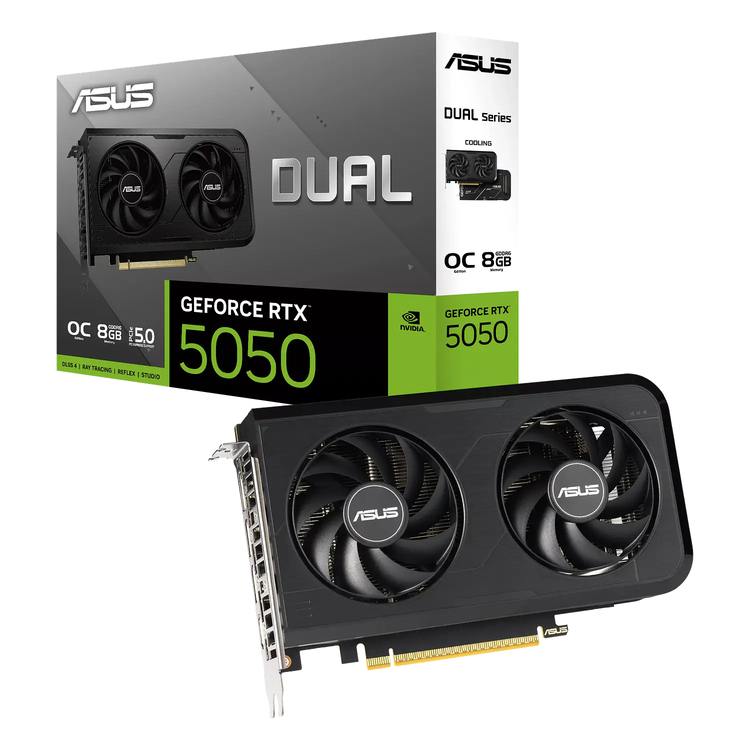 ASUS Dual GeForce RTX 5050 OC Tarjeta de Video 8GB GDDR6 1