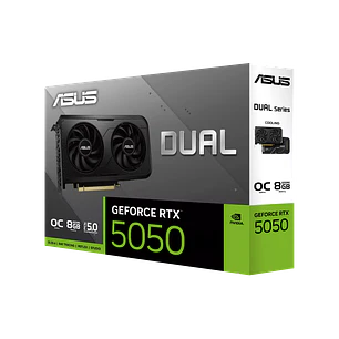 ASUS Dual GeForce RTX 5050 OC Tarjeta de Video 8GB GDDR6