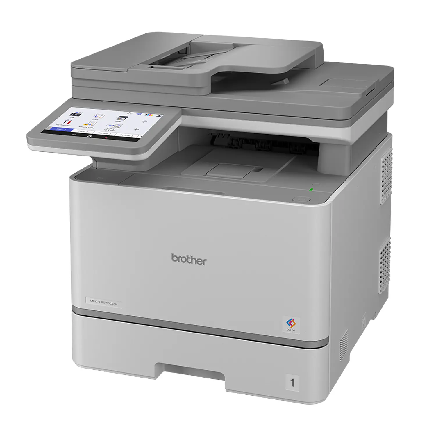 Brother MFC-L8970CDW Multifuncional Láser Color, 33 ppm, Dúplex, ADF 80 Hojas, Wi-Fi Doble Banda, Ethernet, NFC, Pantalla Táctil 7