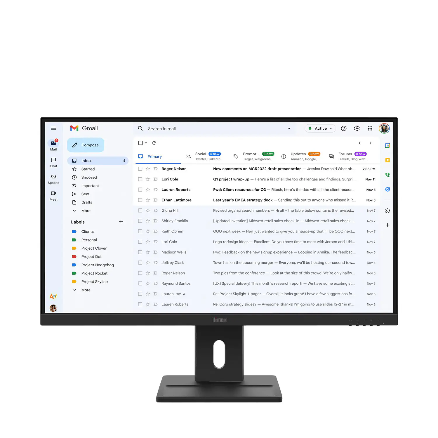 Lenovo ThinkVision E27-40 Monitor 27