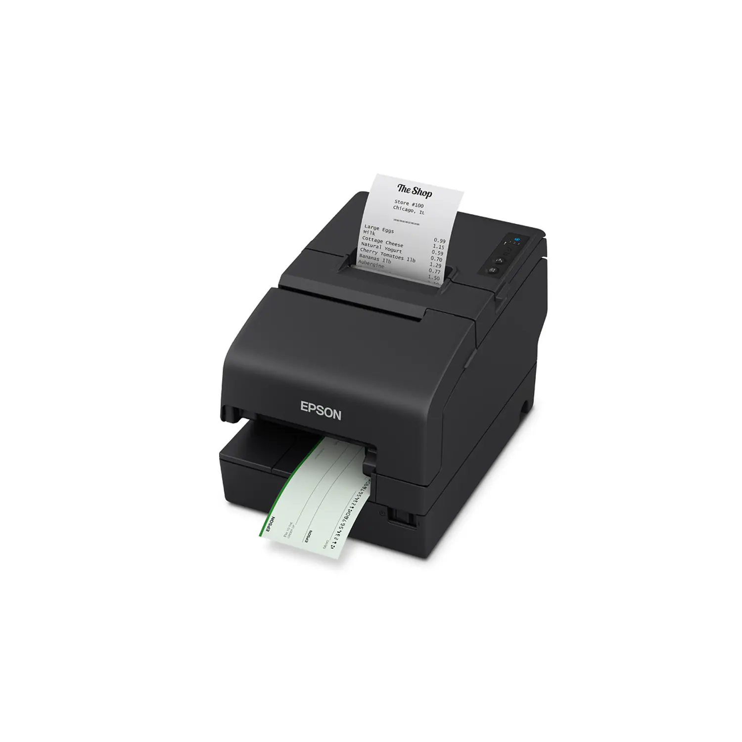 Epson OmniLink TM-H6000VI Impresora POS Híbrida, Recibos, Térmica, USB, MICR 99.9%, 500 mm/s, Retail, POS, Banco 1