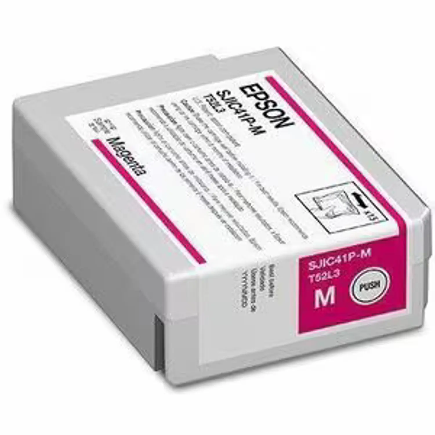 Epson SJIC41P-M Cartucho Tinta Color Magenta