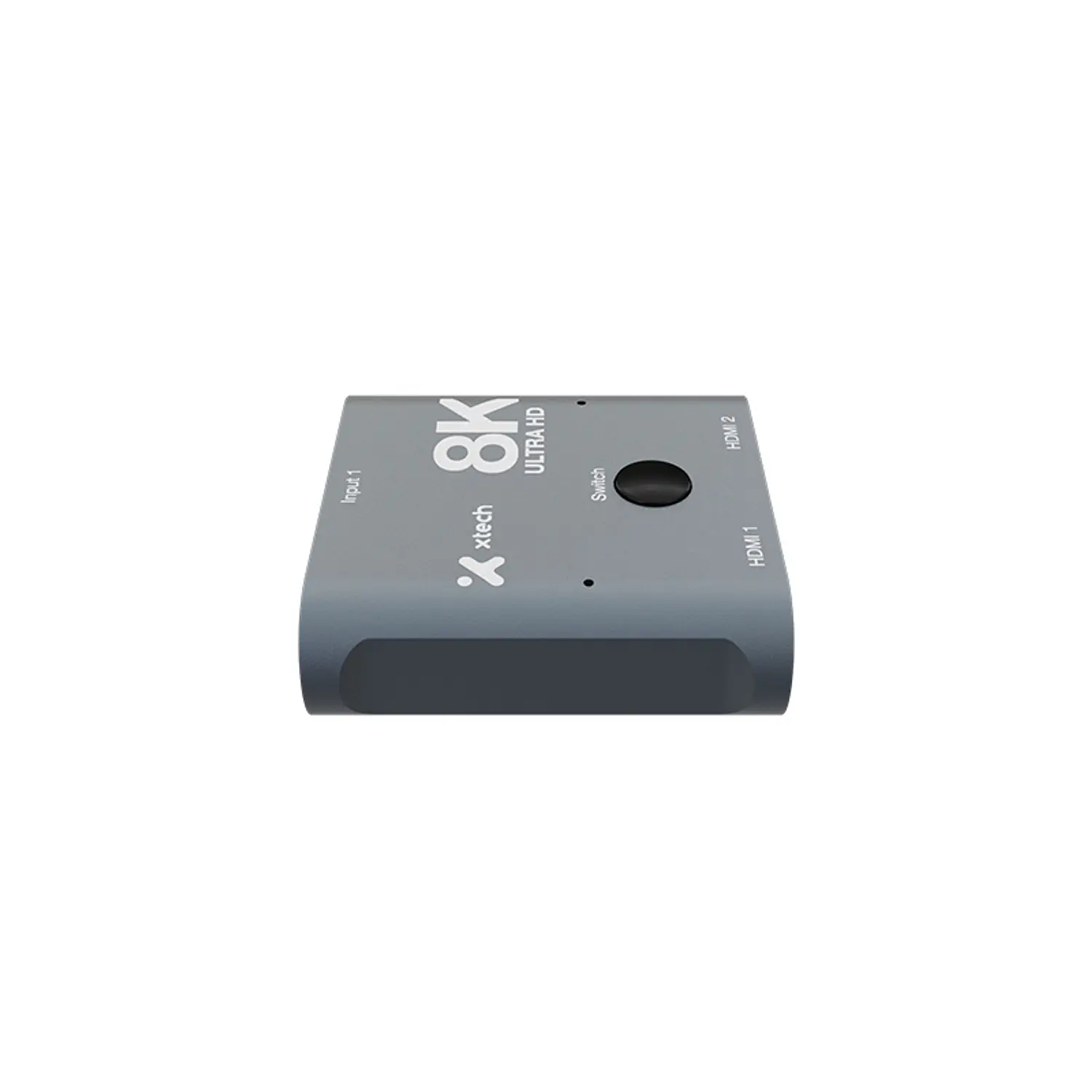 Xtech XHA-440 8K HDMI 2-Port Bidirectional Switch, HDMI 2.1, Ultra HD 8K, 8K 60Hz, HDR Dinámico, eARC, VRR, HDCP, USB-C, Aluminio 4