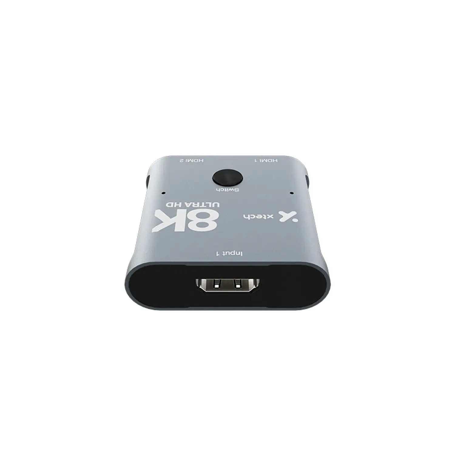 Xtech XHA-440 8K HDMI 2-Port Bidirectional Switch, HDMI 2.1, Ultra HD 8K, 8K 60Hz, HDR Dinámico, eARC, VRR, HDCP, USB-C, Aluminio 1