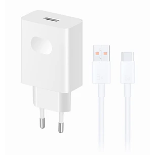 HONOR 5503ACNS Cargador Rápido 45W Universal para Dispositivos Móviles, Blanco 