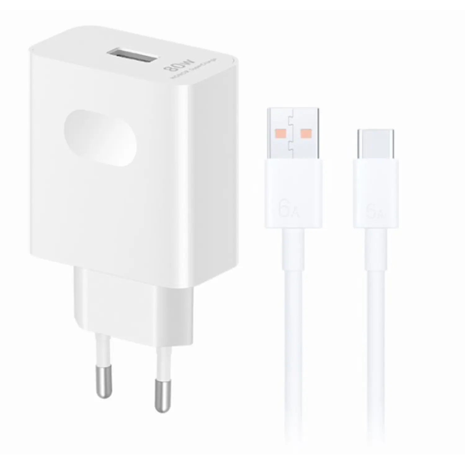 Honor SuperCharge 5503ACLX, Cargador Rápido, 80W, Universal, Blanco 1